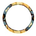 thumbnail image 1 of Bee 14.5 Inch Printing PVC Leather Auto Accessories Steering Wheel Cover for Car Wheel Covers, 1 of 6