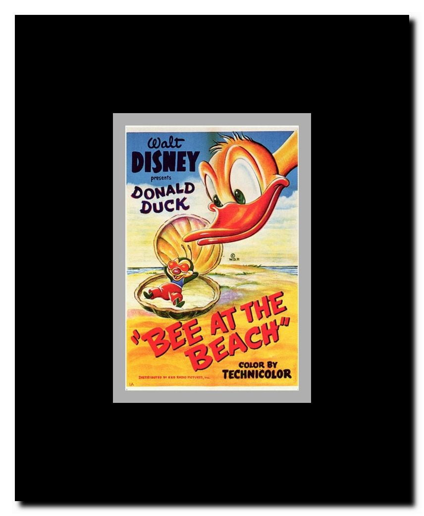 Bee At the Beach Framed Movie Poster