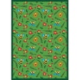 thumbnail image 1 of Bee Attitudes Green Just for Kids Rug - WearOn Nylon Machine Tufted-Cut Pile, 1 of 1