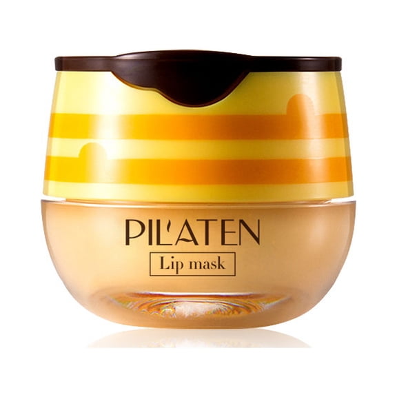 Bee Balm Lip Balm Honey Pot - Hydrating and Exfoliato Lip Wrinkle Skin Care Products (Honey)