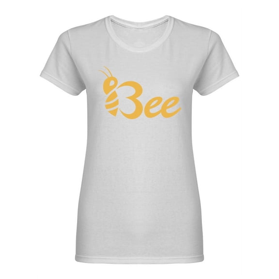 Bee Beautiful  Design Shaped T-Shirt Women -Image by Shutterstock, Female x-Large