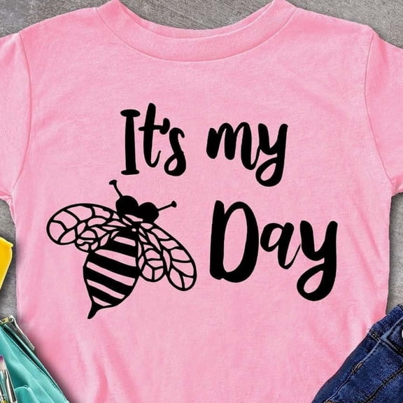 Bee Birthday Shirt For Kids, Birthday Girl Shirt, Birthday Boy Shirt, Birthday Party Shirt, Bee Theme Birthday Party, My Bee Birthday Shirt Unisex S-5XL Hot Trending Shirt, Vintage Birthday Gift