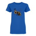 thumbnail image 1 of Bee Cartoon Shaped T-Shirt Women -Image by Shutterstock, Female x-Large, 1 of 2