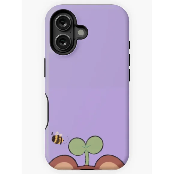 Bee Case iPhone 11 12 13 14 15 16 Pro Max Cute Nature Style