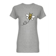 Bee Character T-Shirt Women -Image by Shutterstock, Female Medium