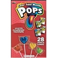 thumbnail image 1 of Bee Creative Color Your Mouth Pops W/Cards 28 ct box - 6.9 oz, 1 of 2