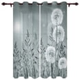 thumbnail image 1 of Bee Daisy Marble Wood Grain Large Curtains For Living Dining Modern Simple Curtains Finished Curtains For Dining Room Bedroom, 1 of 7