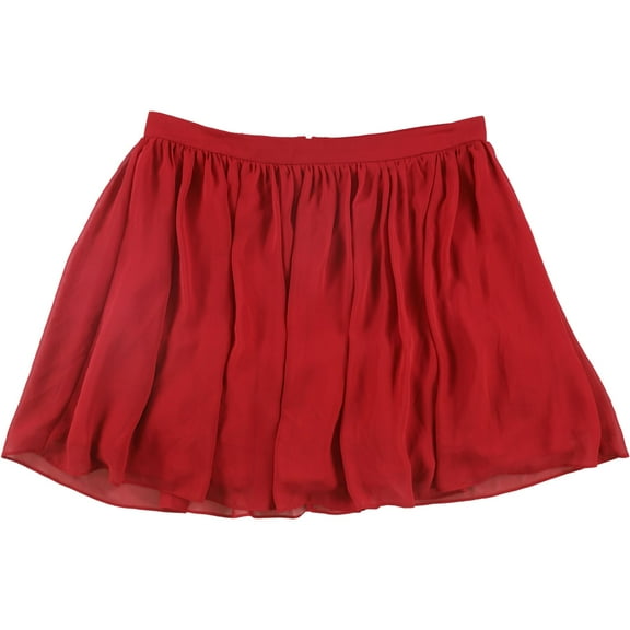 Bee Darlin Womens Solid A-line Skirt, Red, Juniors, 13/14