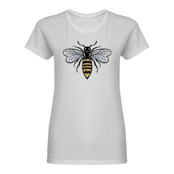 Bee Design Shaped T-Shirt Women -Image by Shutterstock, Female XX-Large