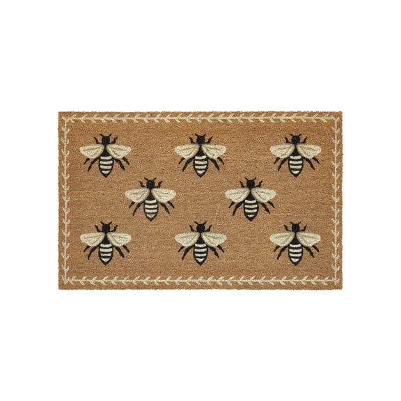 Bee Door Mats Front Door Indoor Outdoor Entrance Kitchen Rugs Entry Outside Doormat Non Slip Durable Funny Farmhouse Carpet