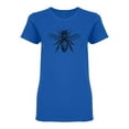 thumbnail image 1 of Bee Drawing Design Shaped T-Shirt Women -Image by Shutterstock, Female Large, 1 of 2