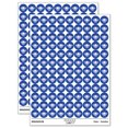 thumbnail image 1 of Bee Drawing 200+ Round Stickers - Dark Blue - Matte Finish - 0.50" Size, 1 of 3