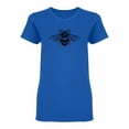 thumbnail image 1 of Bee Drawing Shaped T-Shirt Women -Image by Shutterstock, Female XX-Large, 1 of 2