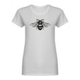 thumbnail image 1 of Bee Drawing Shaped Tee Women's -Image by Shutterstock, 1 of 2