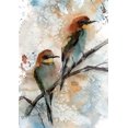 Bee Decorative Paper Bee Eater Birds Wall Art Print, Nature Decor - Walmart.com