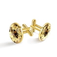 thumbnail image 1 of Bee Elegant Dress Shirt Cufflinks Set Made of Stainless Steel for Wedding and Business Meetings, 1 of 6