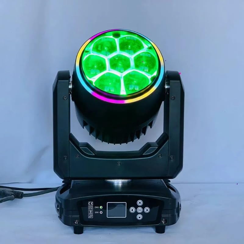 Bee-Eyes Style LED Mini Zoom Moving Head DJ Stage Light RGBW Multi Emitting Color