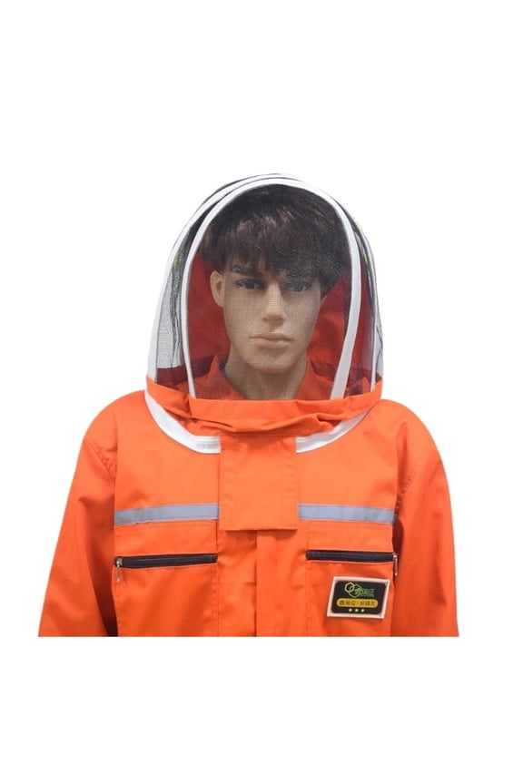 Bee Farm Ventilated Beekeeping Suit With Fencing Veil Professional Anti Bee Suit Beekeeper Clothing cultura Clothes ,Lightweight & Ventilated