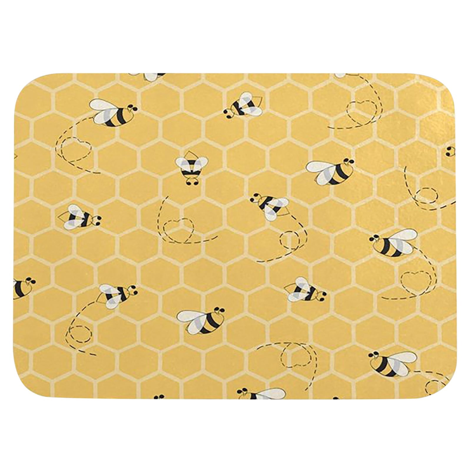 Bee Festival Outdoor Doormat Front Door Mat Waterproof Entrance Doormat