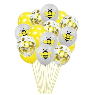 MMTX Bee Balloon Garland Arch Kit, Bumble Bee Balloons for Bee Gender  Reveal Party Supplies & Baby Shower Decorations, Black Yellow and White  Balloons for Bumblebee Honey Bee Birthday 