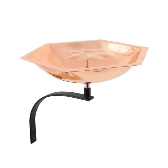 Bee Fountain & Birdbath with Wall Mount Bracket