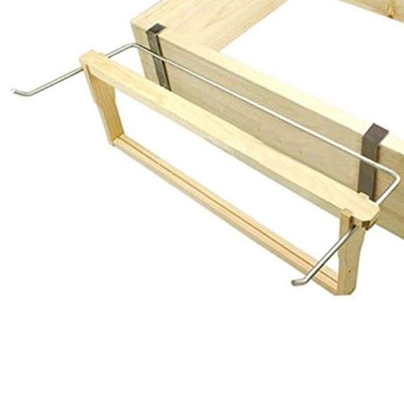 Bee Frame Holder, Hive Tool Beekeeping, Stainless Steel Beehive Stand Support Bracket Rack for Beekeepers Bee Supplies and Equipment