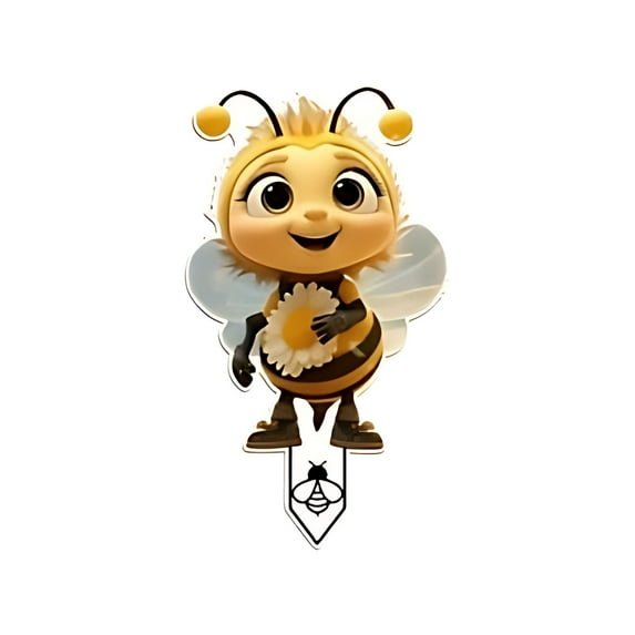 Bee Garden Courtyard Decoration Floor Insert