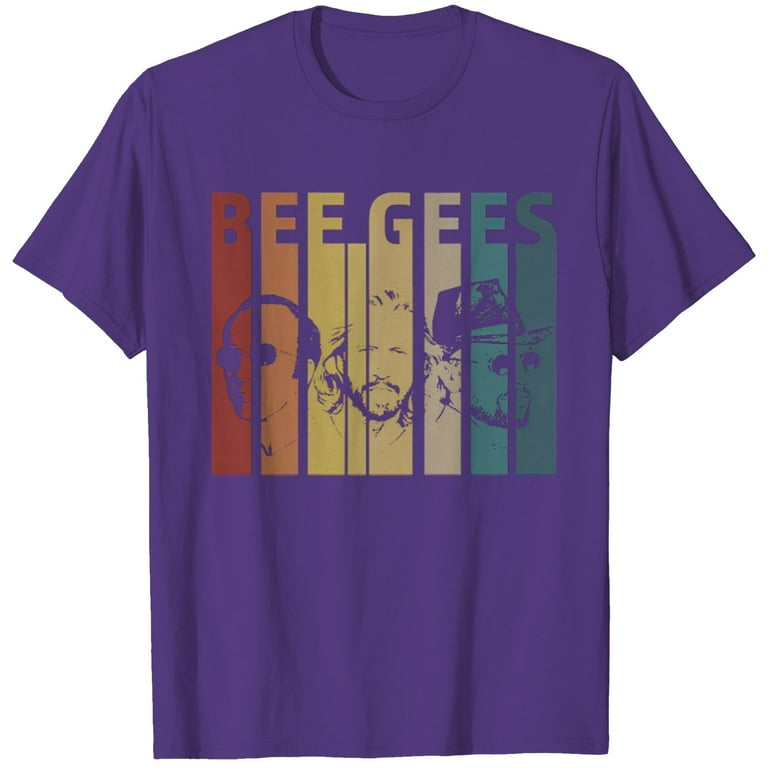 Bee Gees Band Retro Vintage Bee Gees T shirt Unisex Cotton T shirt Walmart