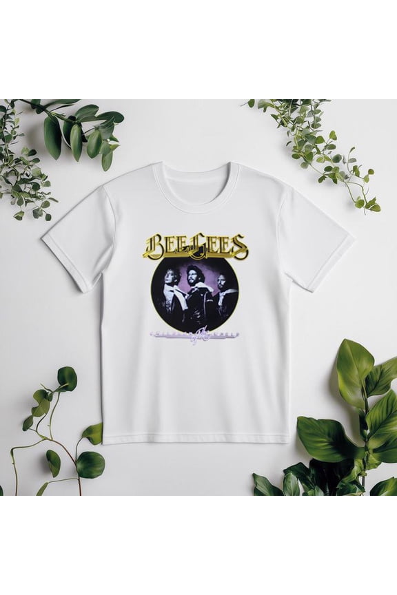 Bee Gees Children Of The World Album Art Retro Vibe Unisex Tee, for men & women, up to size 5XL
