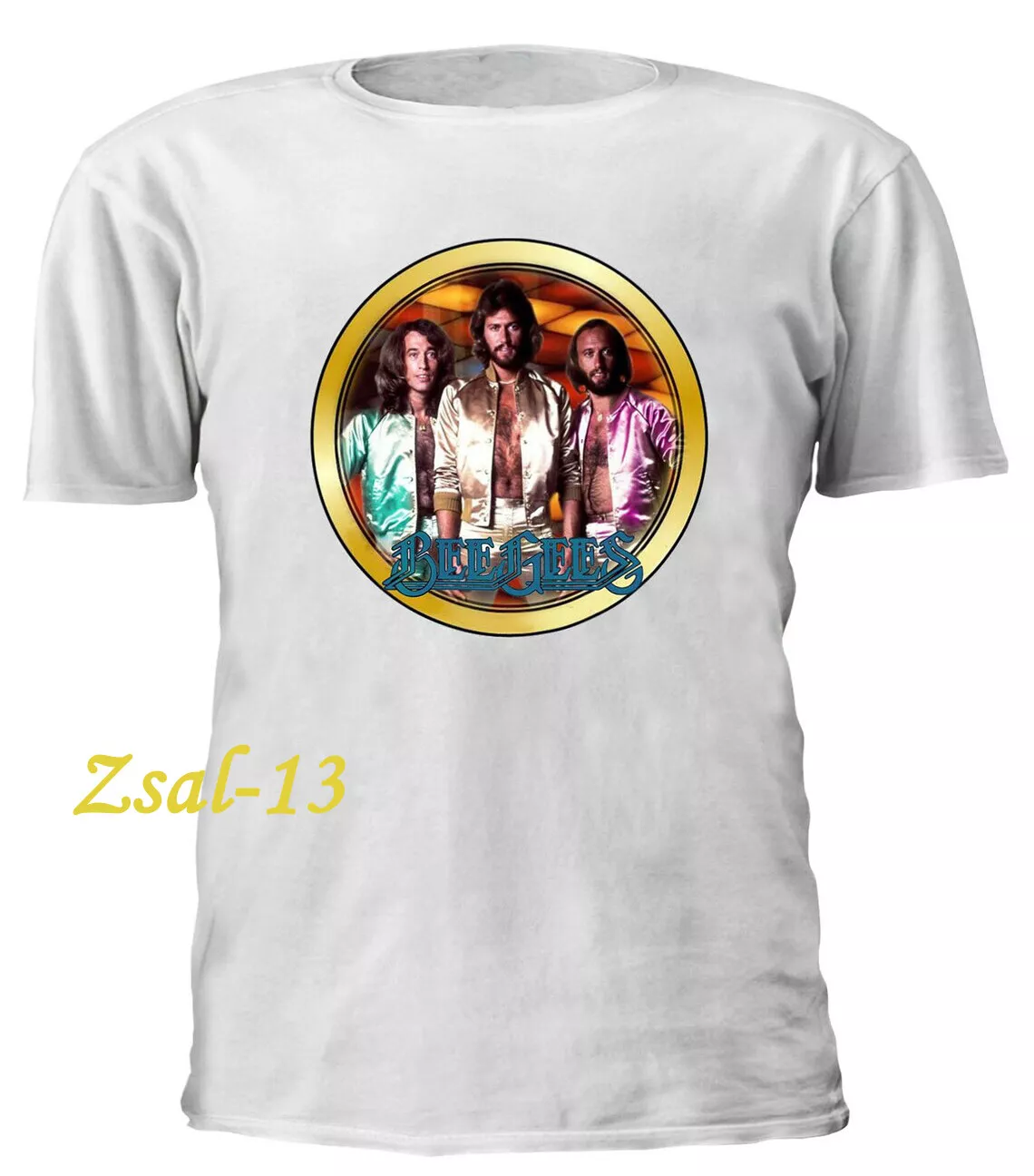 Bee gees music band 1970 t shirt walmart