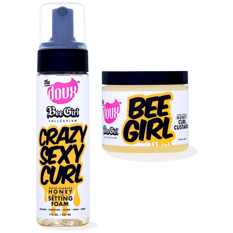 Doux Approved Combo: Bee Girl + CrazySexyCurl Foam - Walmart.com