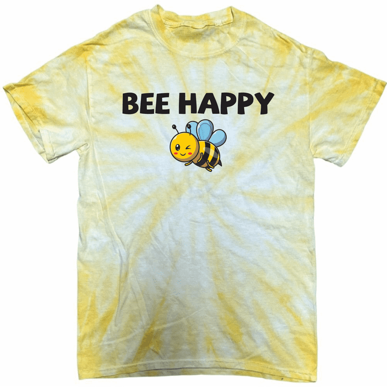 Bee Happy - Men Women T-Shirt Bee Happy - Men Women T-Shirt