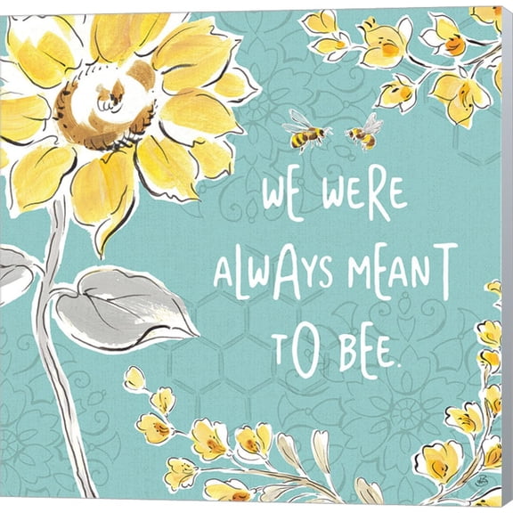 Bee Happy IV by Daphne Brissonnet, Canvas Wall Art