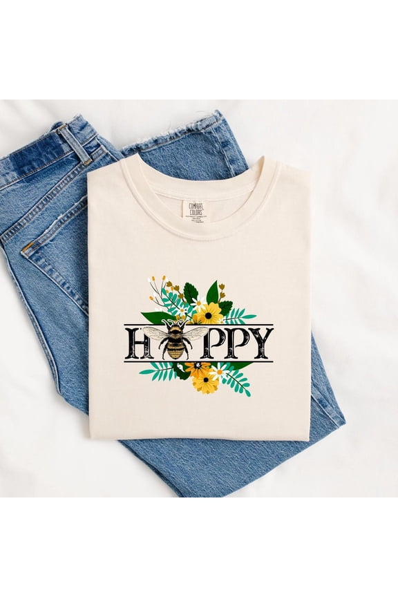 Bee Happy Shirt, Kind Humble Honest Loving Yourself Original Grateful Positive Unisex Shirt For Women