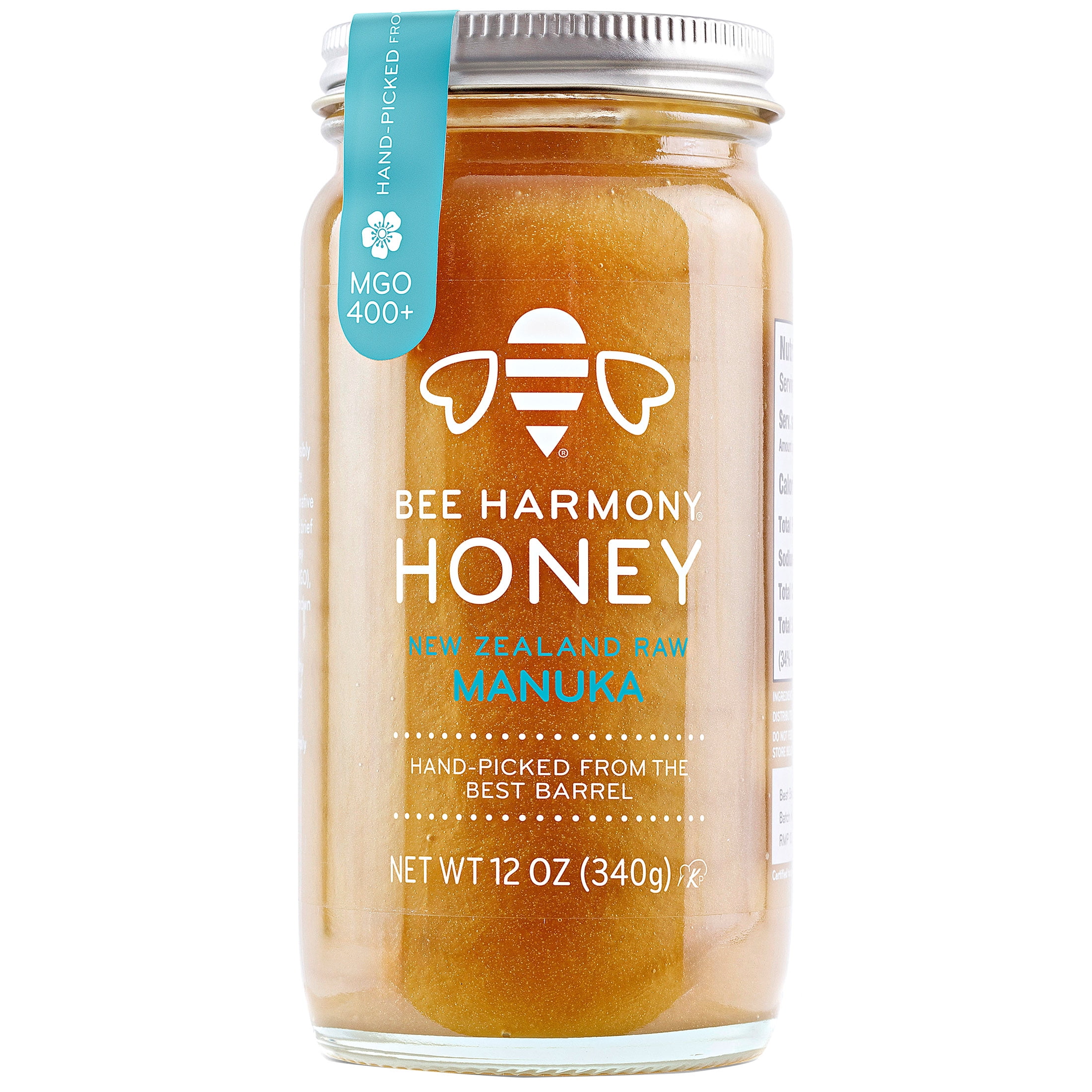 Bee Harmony New Zealand Raw Manuka Premium 400+ MGO