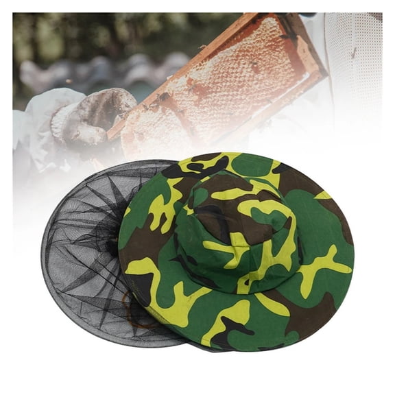 Bee Hat Breathable Beekeepers Visibility Veil Face Protection Outdoor Bee Keeper Anti-Mosquito Hat ,Comfortable and Sturdy