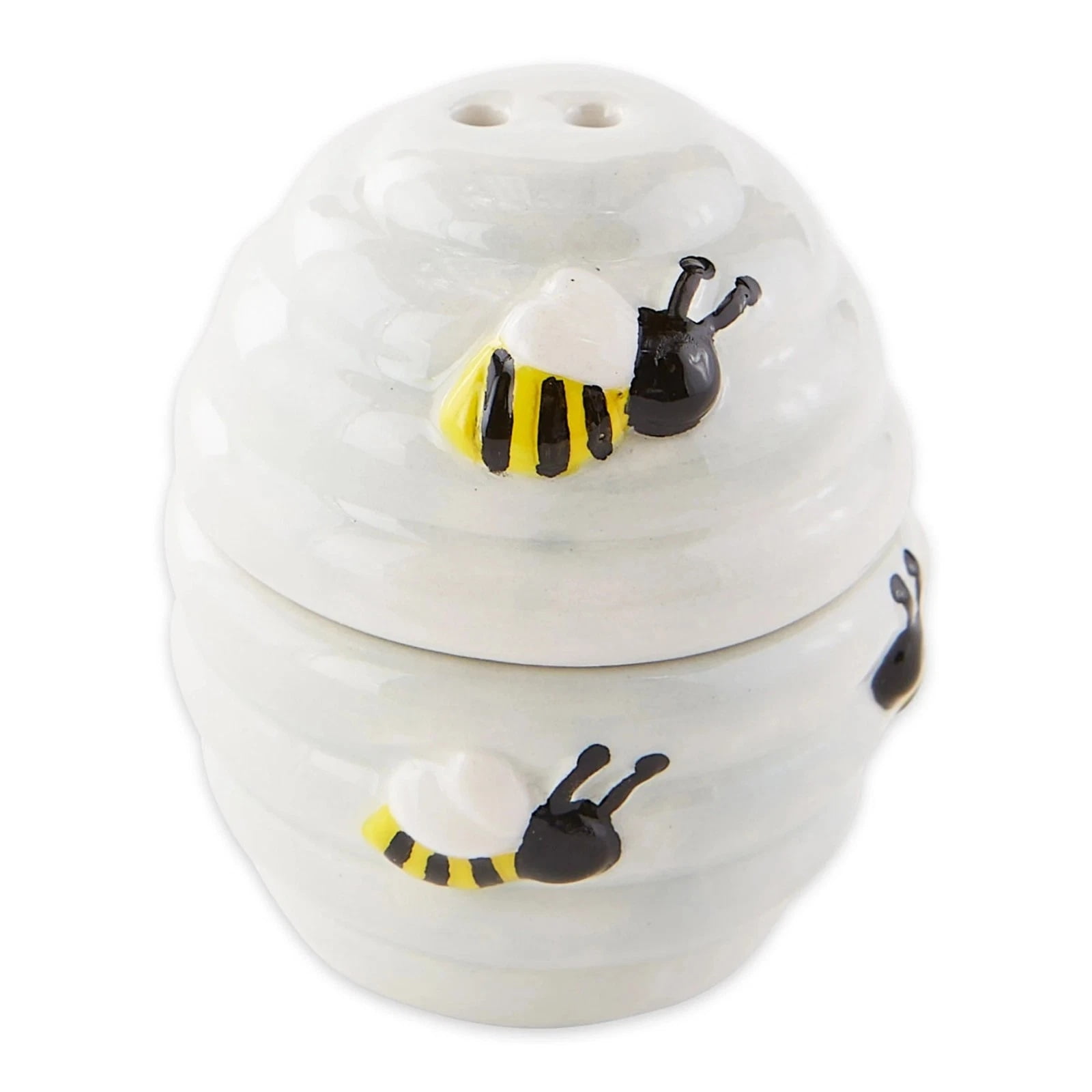 Bee Hive Ceramic Salt And Pepper Shakers