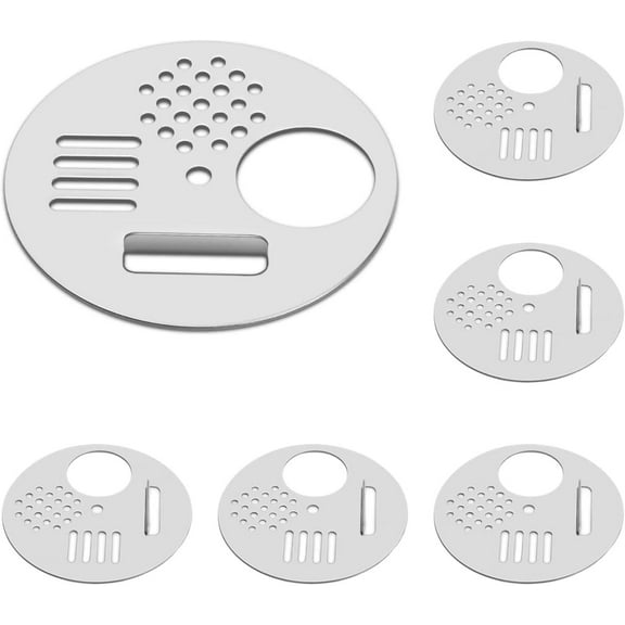Bee Hive Entrance Gate (12 pcs) Stainless Steel Bee Entrance Discs Door for Beehive Nuc Box Bee Nest - Beekeeping Equipment Beehive Tool for Beekeepers