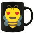 thumbnail image 1 of Bee Hive 11 oz Coffee Mug - Honeycomb Pollen Humor White Ceramic Gift, 1 of 2