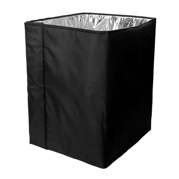 Bee Hive Insulation Wrap 72 X 23.5inch,Waterproof Adjustable Cover With Ventilation For Hive Protection, 600D Oxford Cloth, Black