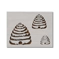 thumbnail image 1 of Bee Hive Skep Stencil Multiple Sizes Template Reusable 8.5 x 11 Inches for Painting on Walls, Wood, Arts and Crafts by Stencilville, 1 of 2