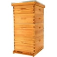 Bee Hive Starter Kit, 10 Frame Bee Hives,Hive Include 2 Deep Bee Box 2 ...