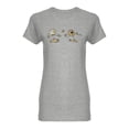 thumbnail image 1 of Bee Hives And Sticks T-Shirt Women -Image by Shutterstock, Female XX-Large, 1 of 2