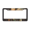 thumbnail image 1 of Bee Honey Honeybee Cool Aluminum Car License Plate Frames Covers 2 PCS Automotive Exterior Accessories, 1 of 6