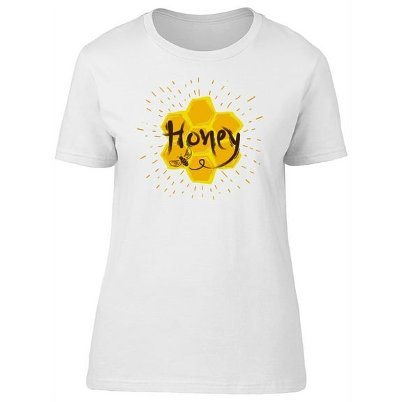 Bee Honey Label T-Shirt Women -Image by Shutterstock, Female Large