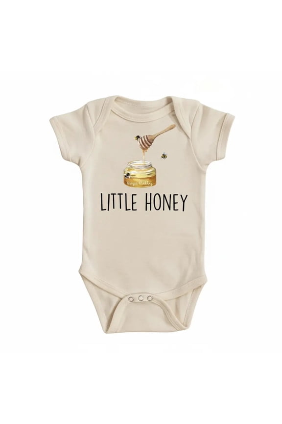 Bee Honey Newborn Gift Baby Bodysuit