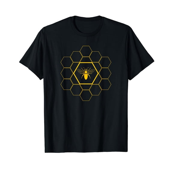 Bee Honeycomb Beekeeper Beekeeping T-Shirt Gift T-Shirt