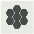 thumbnail image 1 of Bee Honeycomb Solid DIY Cookie Wall Craft Stencil - 5.5 Inch, 1 of 5