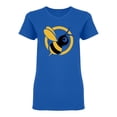 thumbnail image 1 of Bee Icon Design Shaped T-Shirt Women -Image by Shutterstock, Female Small, 1 of 2