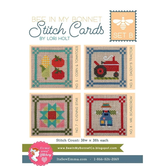 It's Sew Emma, Stitch Cards Pattern